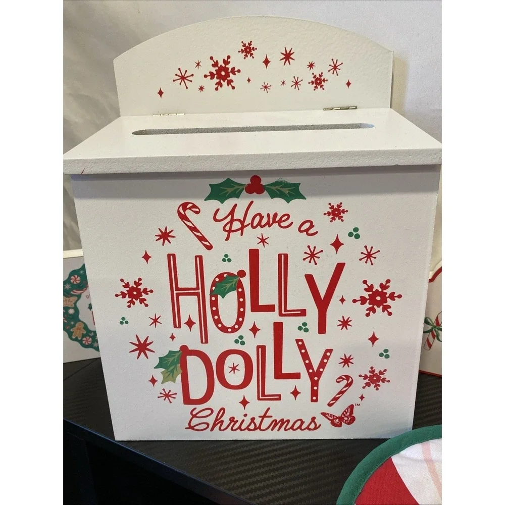 Candy Cane Wishes Dolly Parton Small Spice  Jars‎ Hand Wash Only